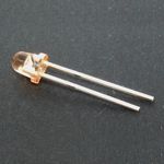 4mm Orange LED, 10 pcs